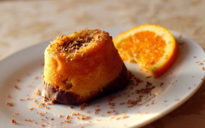 Gâteau orange cannelle et chocolat – Sans œufs