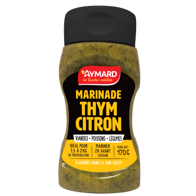 Marinade Thym Citron