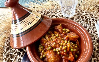 Tajine de boulette petit pois